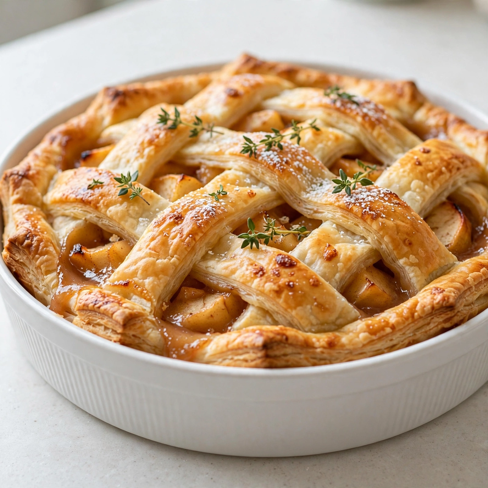 Apple Pie with Puff Pastry
