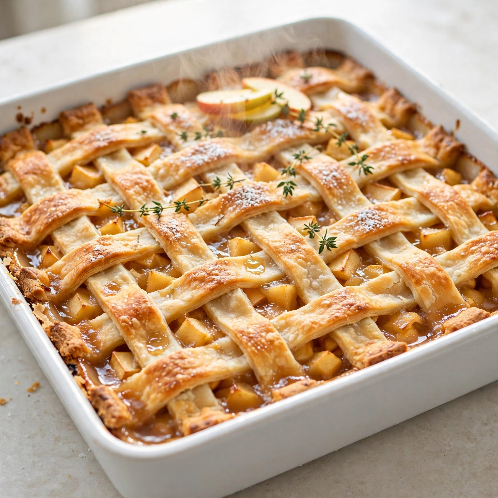 Apple Slab Pie