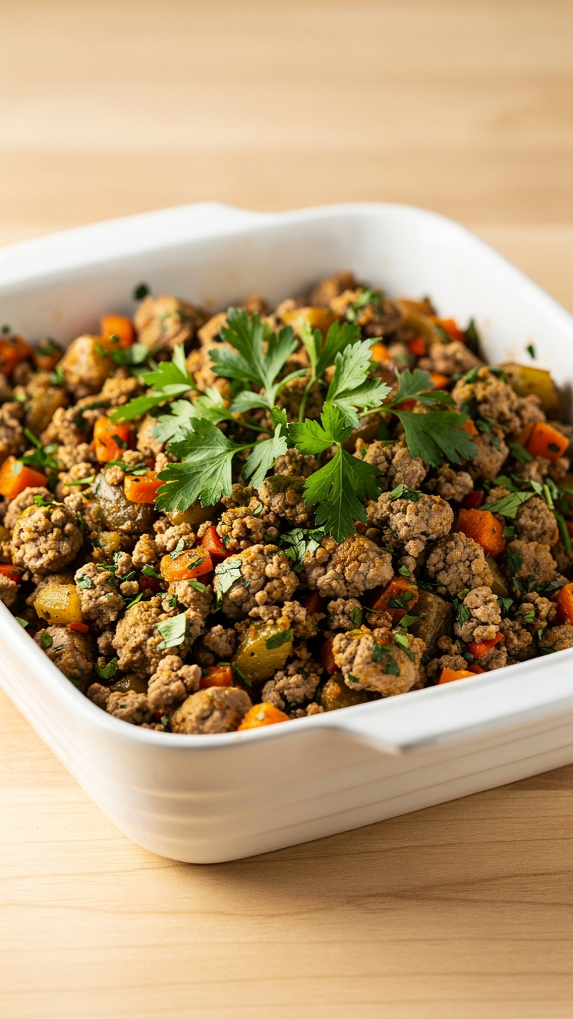 Easy Ground Turkey Crockpot Recipe with Broccoli and Sweet Potato