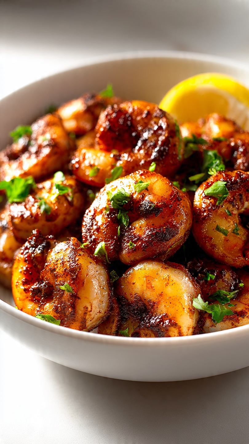 Cajun Blackened Shrimp