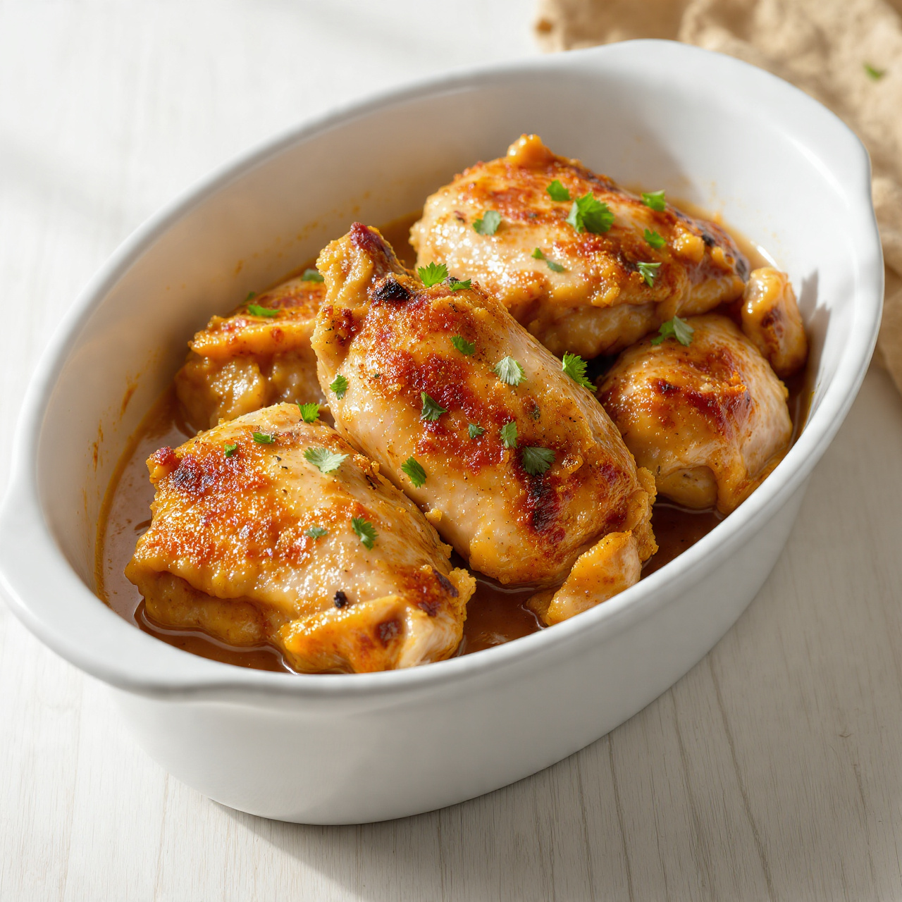 Creamy Crockpot Chicken Thighs (Fall-Apart Tender Every Time)